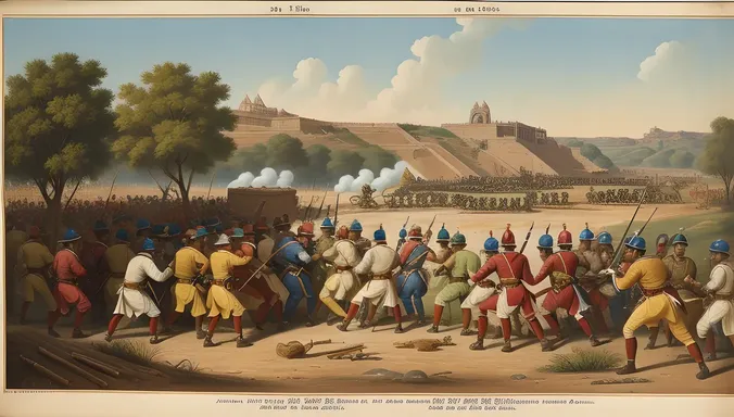 Battle of Tiruchirappalli against British East India Company.
