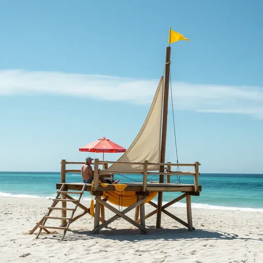 Beach Iconic Landmark for Tourists and Locals