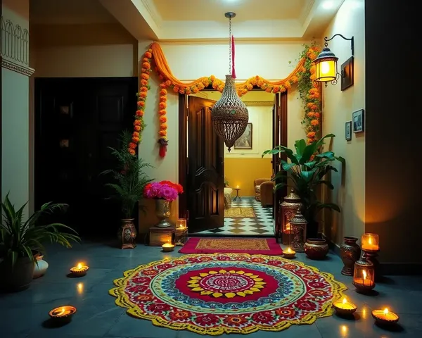 Beautifully Decorated Gujarati Home for Happy Dhanteras