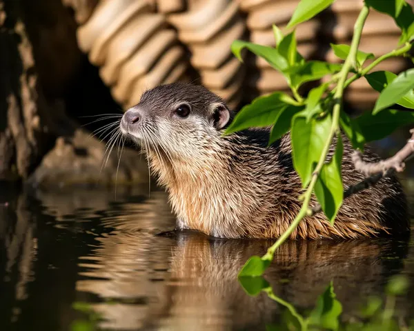 Beaver Images in Various Environments