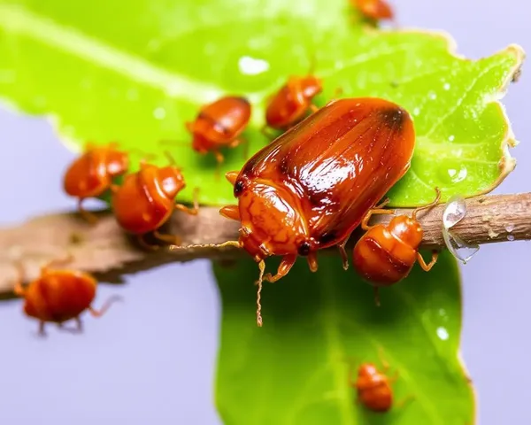 Bedbugs Images Reveal Hidden Infestation in Furniture