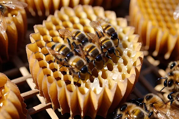 Beehive Zzz's in Bold Black Letters