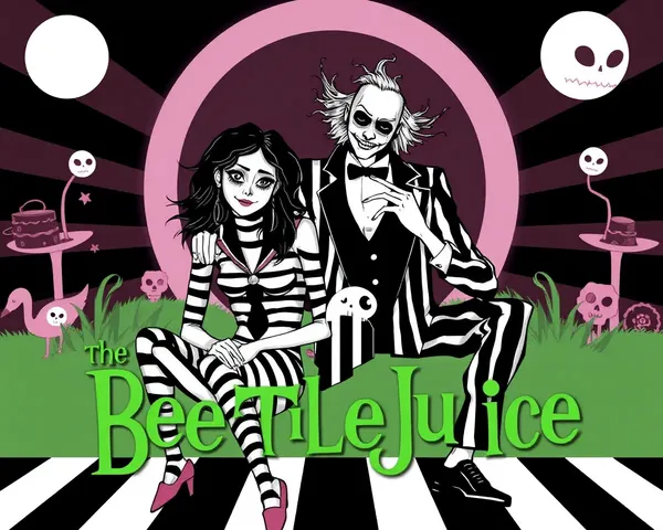 Beetlejuice Images Capture the Supernatural Spirit