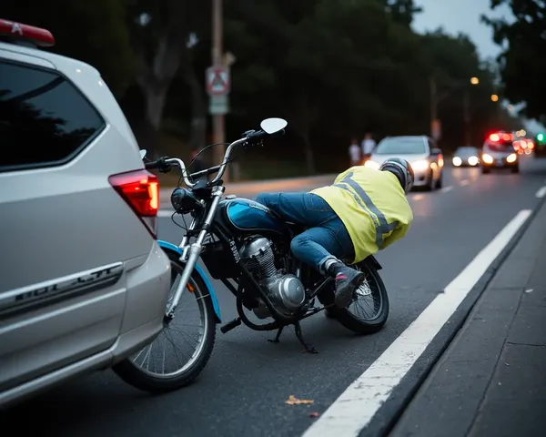Bike Accident Image Captures Devastating Consequences of Cycling Mishap