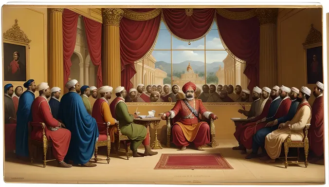 Birbal's Historical Images: Defusing Tension in Royal Court