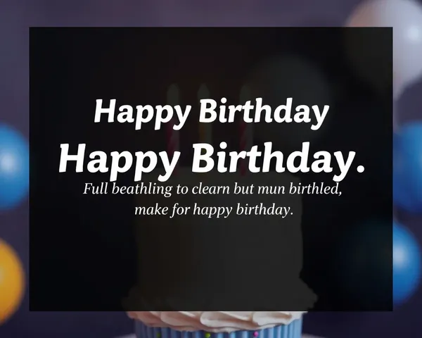 Birthday Wishes Images for Special Occasions