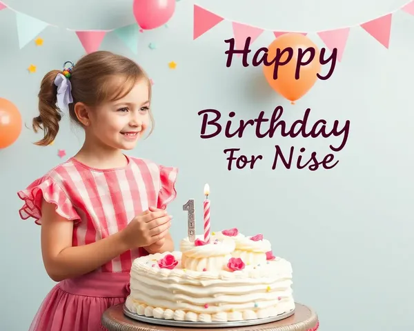 Birthday Wishes with Beautiful Niece Images