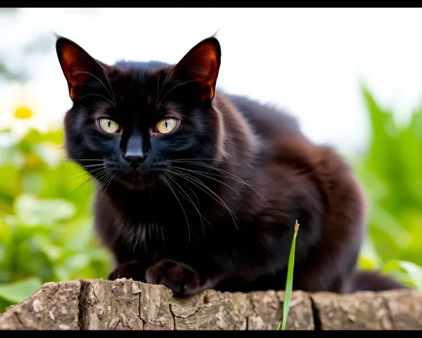 Black Cat Images with Dark Fur and Bright Eyes