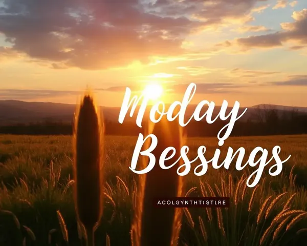 Blessings of Monday Images Collected