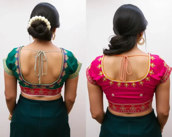 Blouse Back Neck Designs Featuring Lovely Images