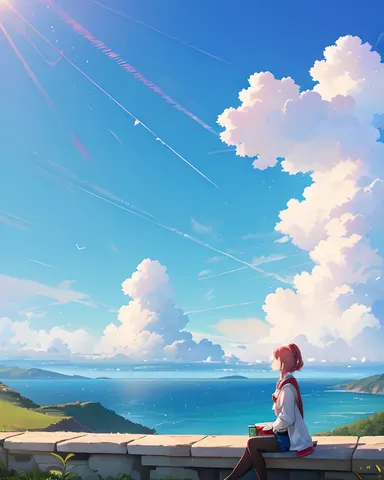 Blue Sky's Endless Horizon