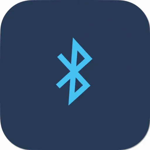 Bluetooth Icon Represents Wireless Connectivity Technology