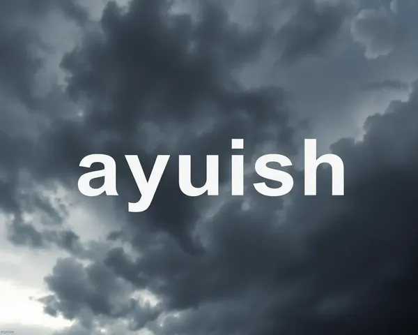 Bold **Ayush** in Stormy Sky