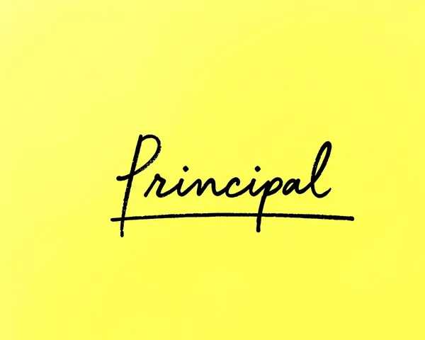 Bold Black Signature on Bright Yellow PNG