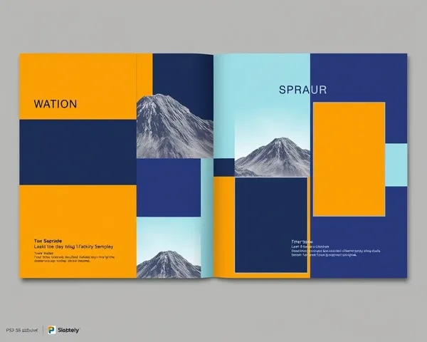 Bold Color Scheme Free PSD Download 12x36 Album Design