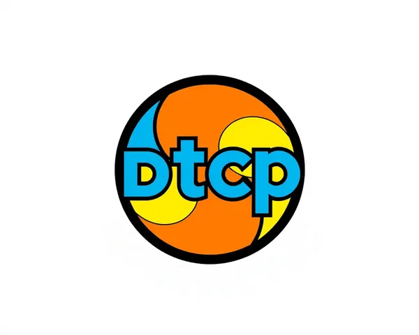 Bold DTCP-Approved Logo with Colorful Circular Design