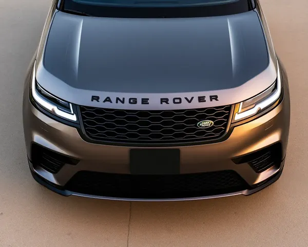 Bold Front Grille of Range Rover Velar Highlights Rugged Design