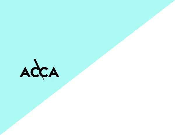 Bold Geometric ACCA Logo Design for Visual Impact