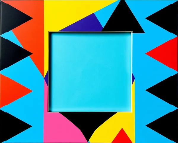 Bold Karizma Album Frame with Geometric Pattern