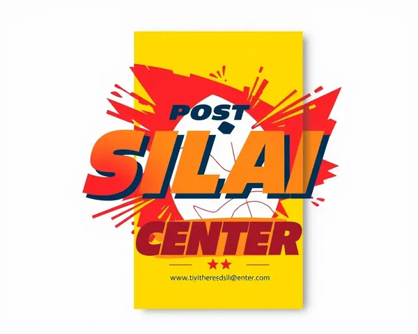 Bold Poster for Sports-Themed Silai Center with Dynamic Design