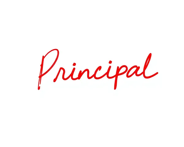 Bold Red Signature on White Background PNG