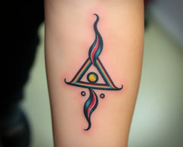 Bold Trishul Tattoo Design on Arm Picsart Trishul