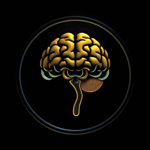 Brain Icon: Emblem of Intellectual Curiosity and Insight