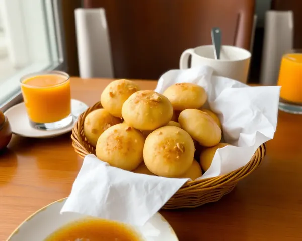 Breakfast with Fresh Paniyaram and Beverages