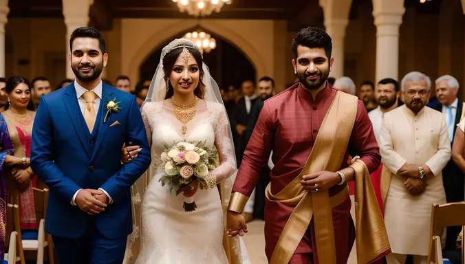 Bride Wears Stunning Burkha on Wedding Day