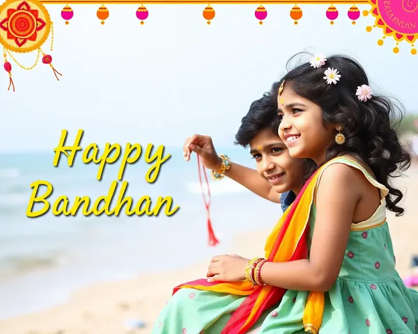 Brother and Sister Have Fun Together on Raksha Bandhan Day
