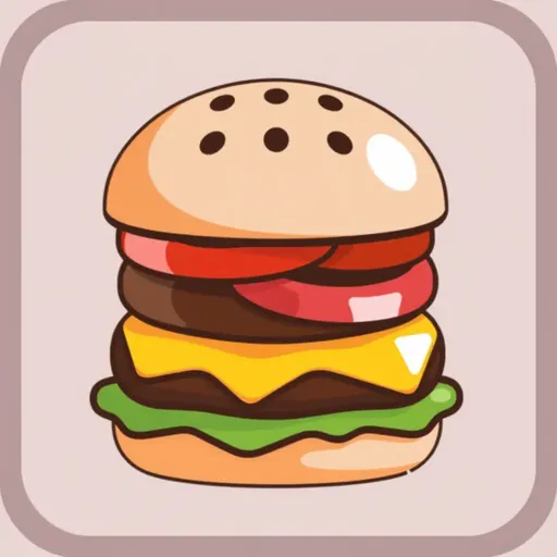 Burger Menu Icon Design Inspiration for Foodies