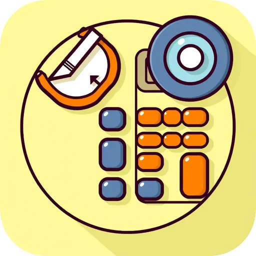 Calculator Icon: A Simple Symbol for Math Calculations