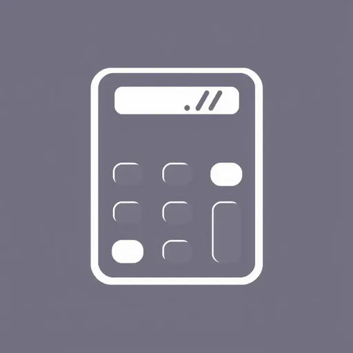 Calculator Icon: Representing Precision and Mathematical Accuracy