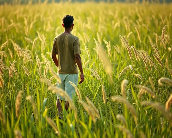 Calm Sudithar Stands in Field of Tall Grass