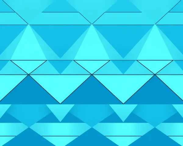Calming Blue Geometric Pattern Minimalist Amoled Wallpaper