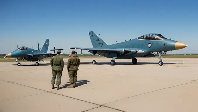 Camaraderie among Air Force Boys at Toy Airfield