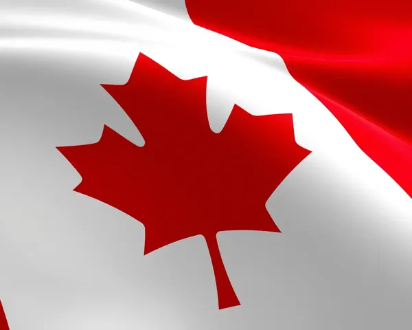 Canada Flag Image: Representation of Canadian Nation's History