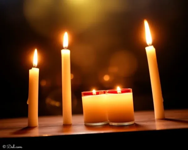 Candle Images Reflect Serenity and Inner Peace