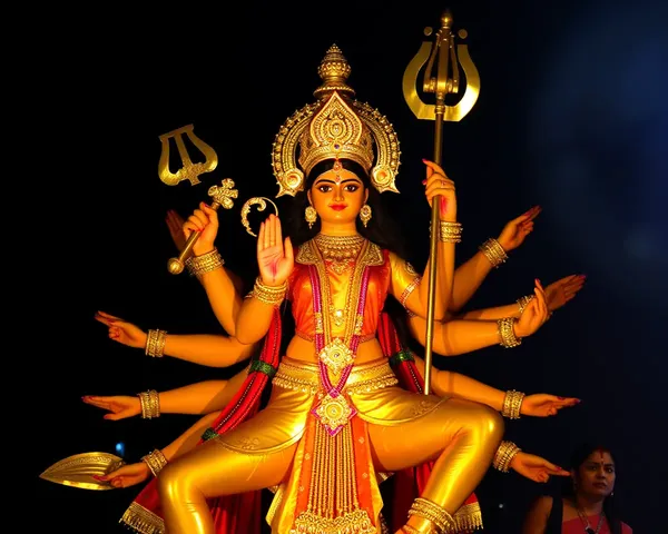 Captivating Pictures of Maa Durga's Idol
