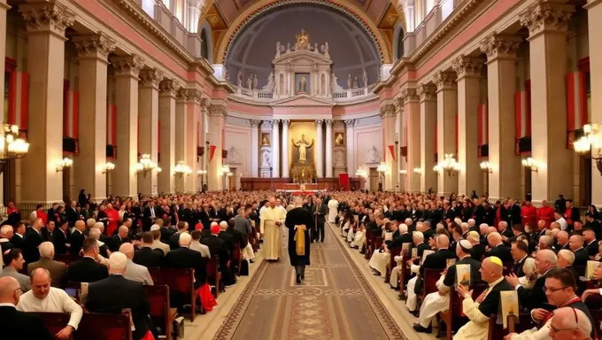 Cardinals Gather at St. Peter's Basilica for Papal Conclave 2025