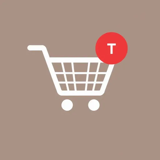 Cart Icon Displayed on Online Shopping Platform