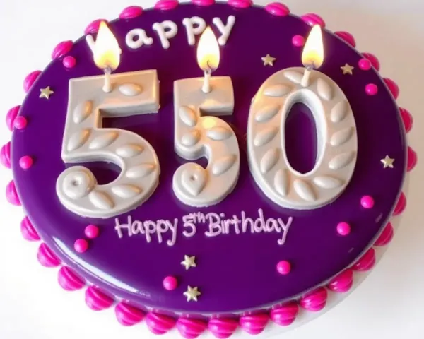 Celebrating Happy 50th Birthday with Beautiful Images