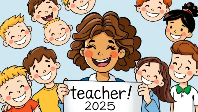 Celebrating Teacher Appreciation Day 2025 with a Happy Teacher