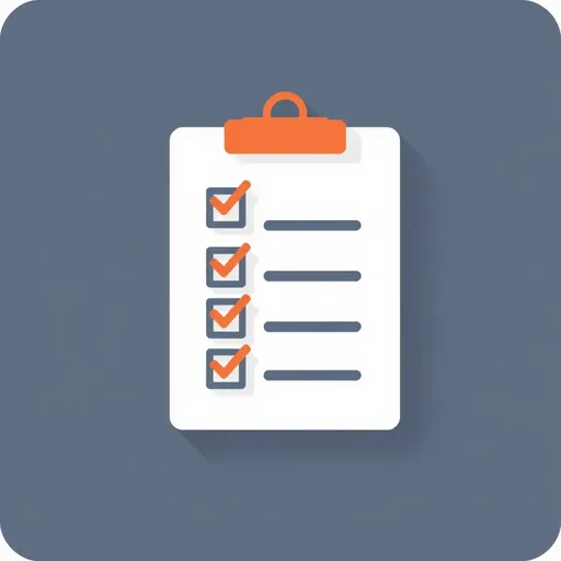 Checklist Icon: A Visual Representation of Tasks to Complete