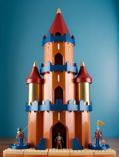 Child's Imagination Comes to Life with Toy Castle