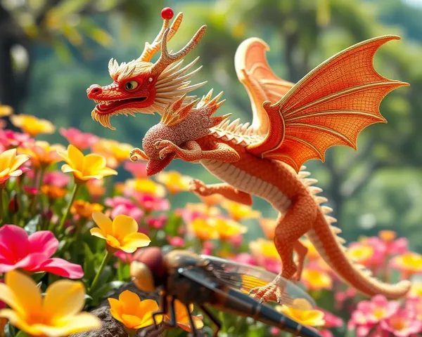 Chinese Dragon Rides Dragonfly 4K