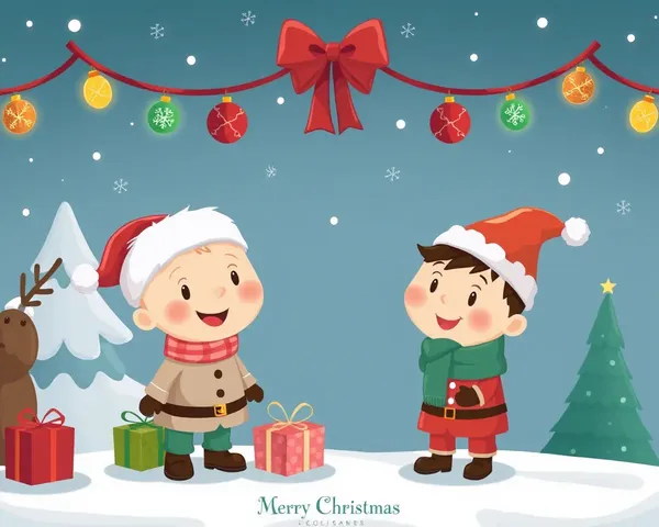 Christmas Cartoon Images for Kids' Entertainment