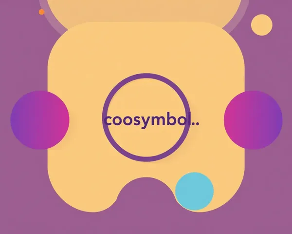 Circular Coosymbol.com Logo Design Concept