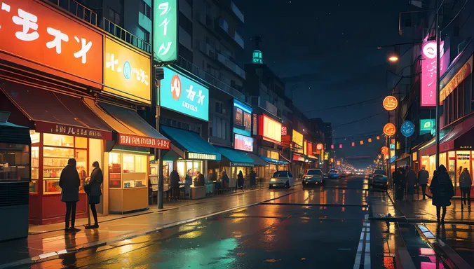 City Nights Slumber with Neon Hum