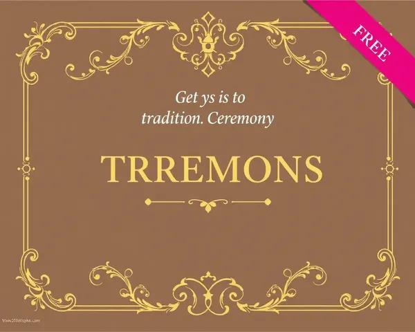 Classic Traditional Cradle Ceremony Invitation Card Template with Vintage Design